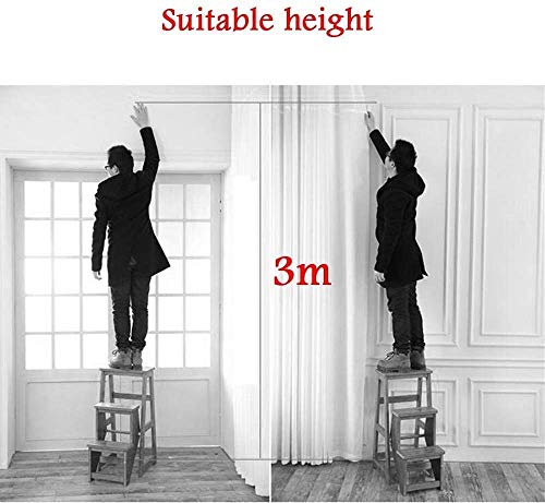 Échelle de ménage pliante esthétique pour simplifier le rangement haut - 4