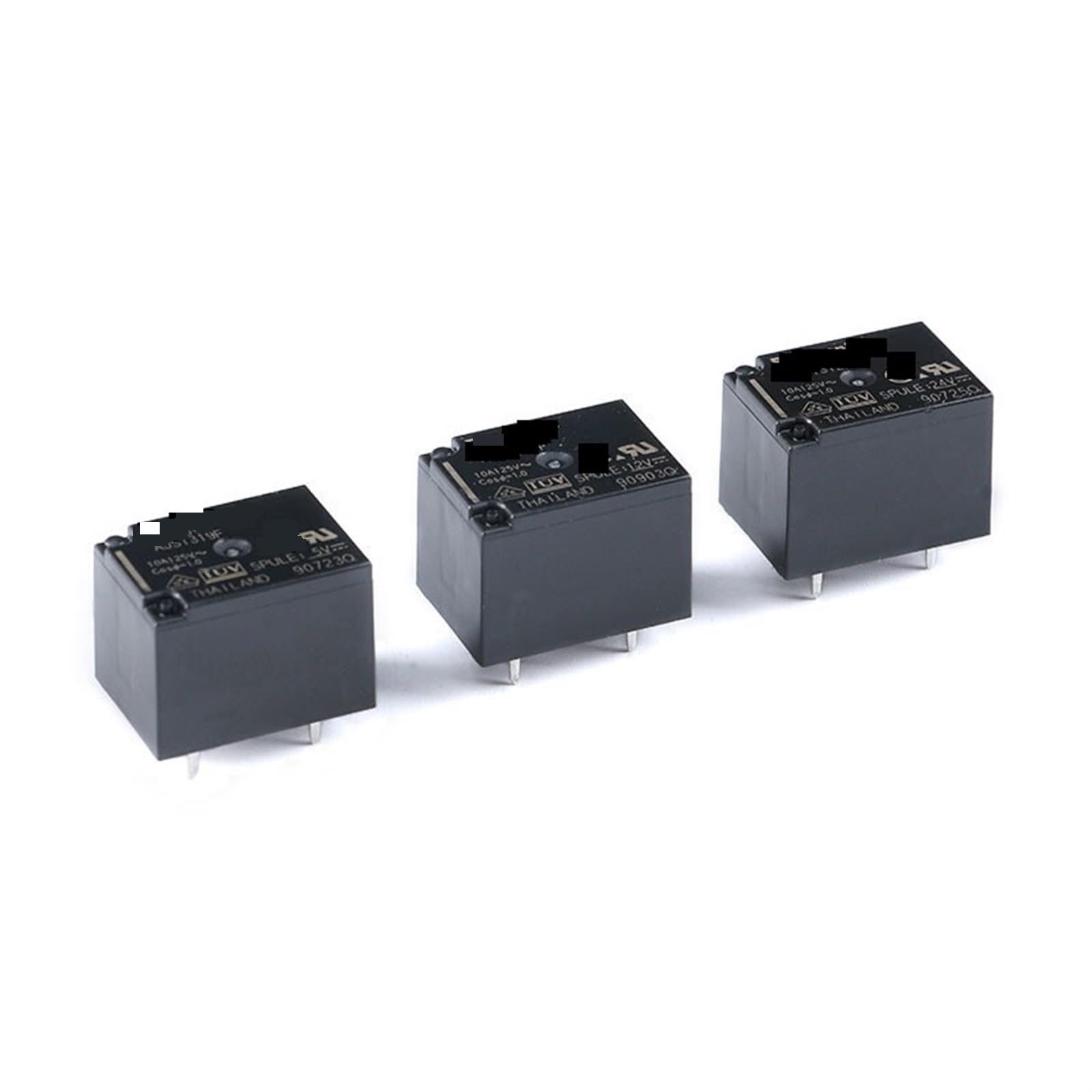 JS1-5V-F JS1-12V-F JS1-24V-F 5PIN 10A AJS1319F AJS1311F AJS1312F Relè 5V 12V 24V 5P Relè di Potenza 1 Pz (Size : 24V)