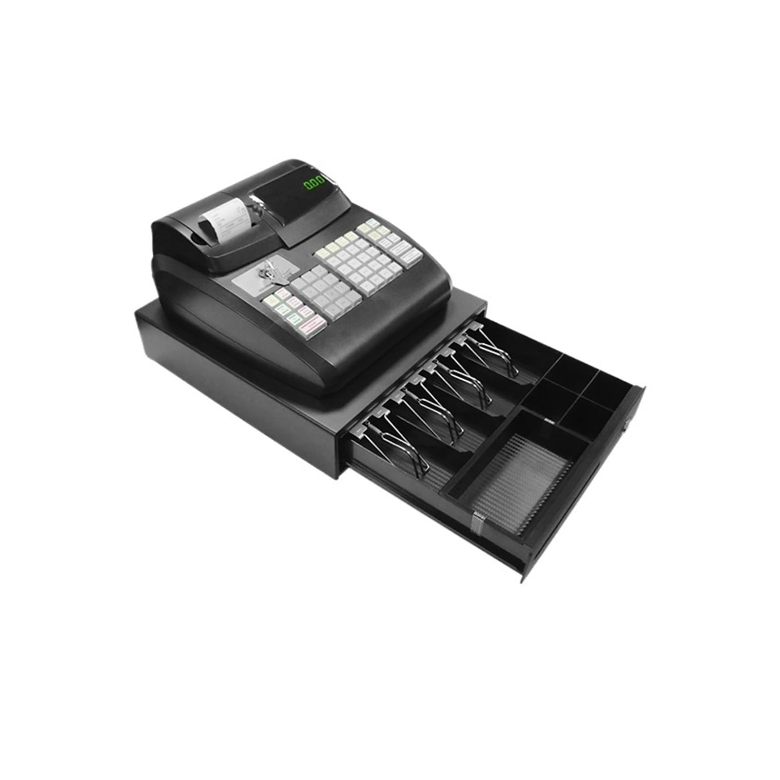 Caja registradora electrónica automática de 48 Teclas ECR-100 para comercios y Negocios.