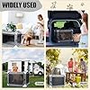 Collapsible-Large-Dog-Crate-Portable-Dog-Crates-for-Large-Dogs-Foldable-Dog-Travel-Crate-Soft-Sided-36-x-25-Inch-Soft-Large-Dog-Cage-Kennel-Indoor-Outdoor-Ventilated Soft Sided Kennel for Small Dogs