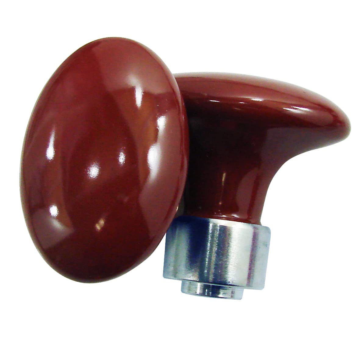 Poignée double OVALE en porcelaine pour rénover vos portes avec style
