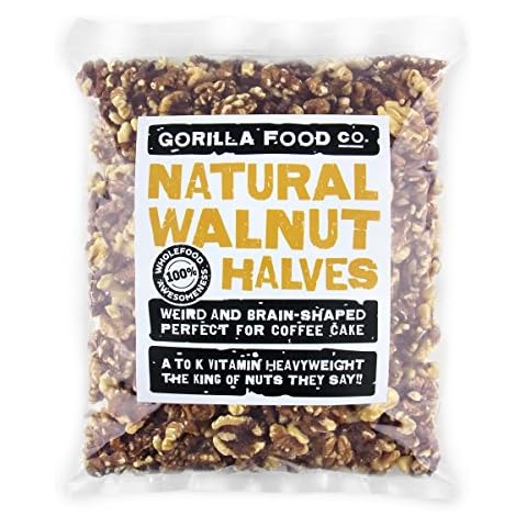 Gorilla Food Co. Natural Walnut Halves - 400g Cover