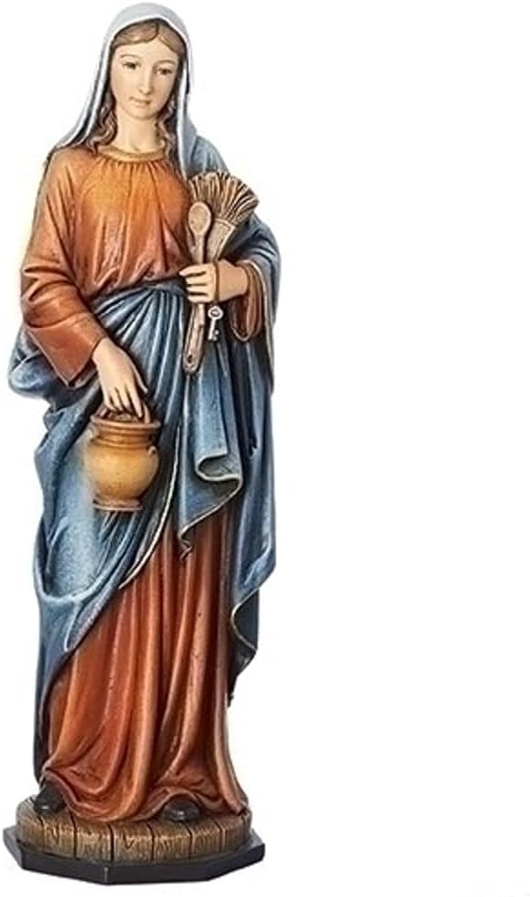 Joseph's Studio by Roman, Renaissance Collection, 9.25" H Kitchen Madonna Figure, Home Décor, Devout Gift, Prayerful Inspiration (3x2x9)