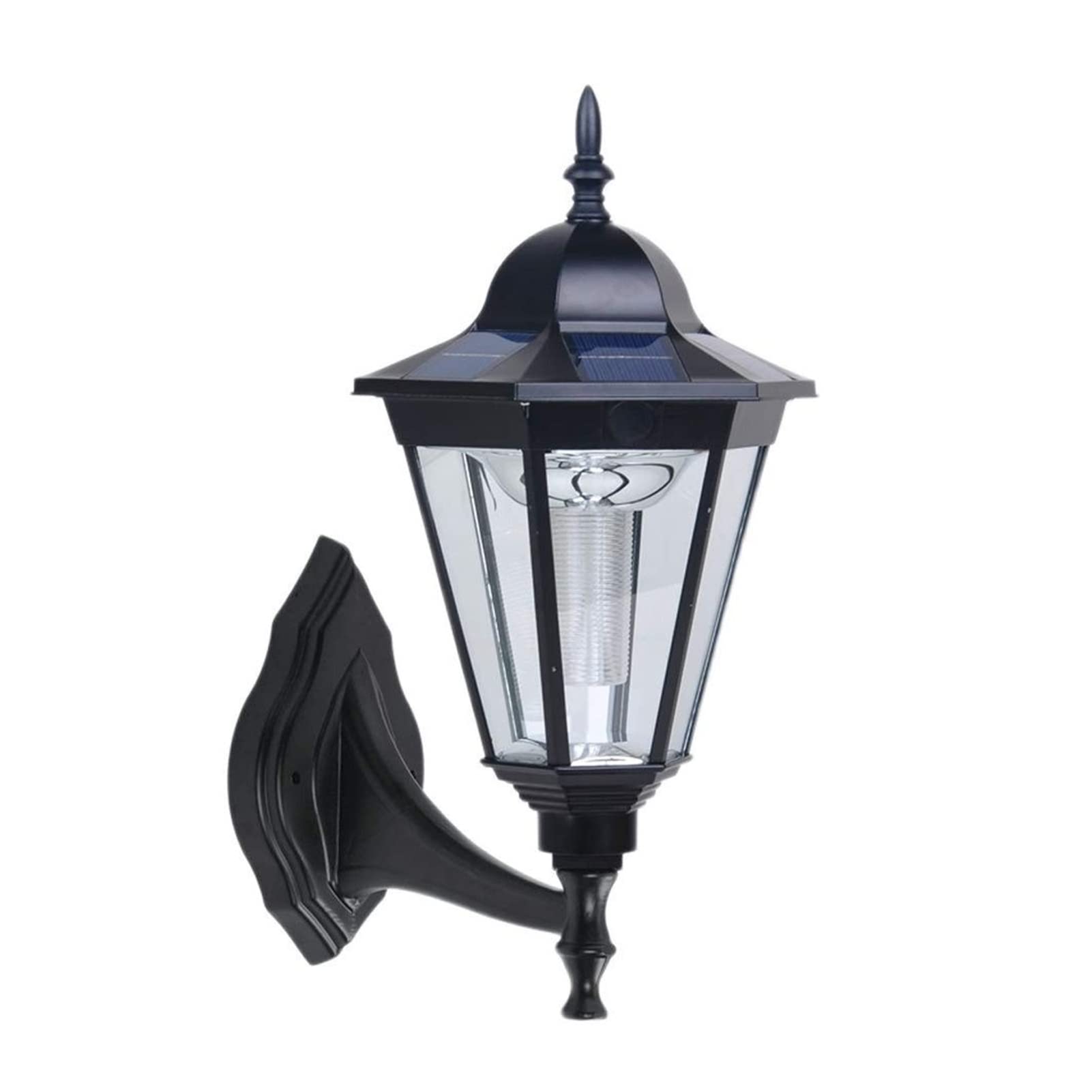 Applique solaire vintage en verre pour illuminer vos soirées de terrasse et de villa