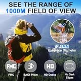 Flintronic 10X25 Binoculars for Adults, Compact Binoculars with BAK4 Prism, FMC Green Film, Easy Focus High Powered Binocular for Bird Watching Outdoor Sports Concerts Hunting Travel Camping - Image 6