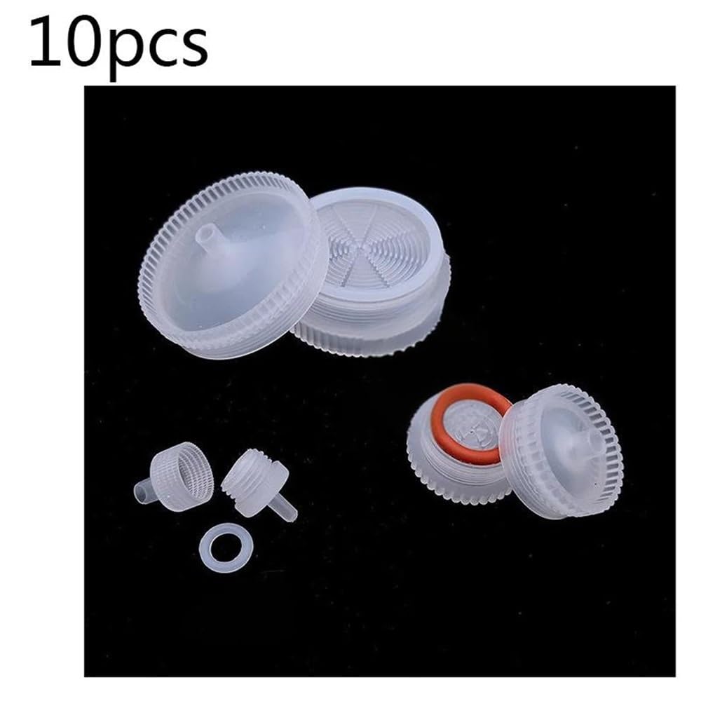 10 piezas, 20 piezas, 30 piezas de soporte de membrana microporosa de plástico reutilizable de laboratorio de 13 mm, 25 mm y 50 mm Equipamiento de laboratorio