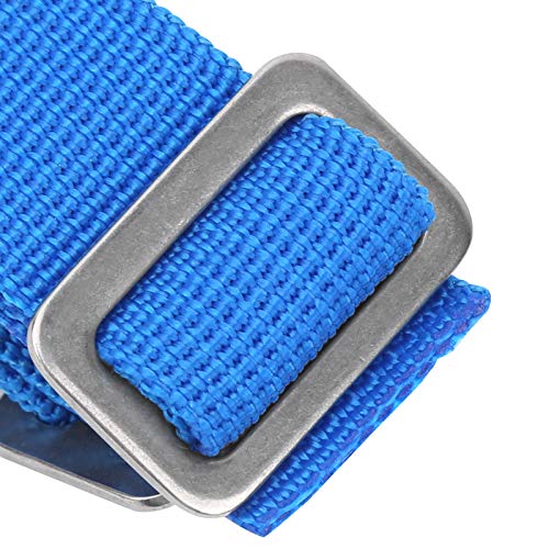 Sangle de maintien pour palmes de plongée bleue avec boucle de suspension rapide - 4