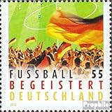 Gebiet: BRD (BR.Deutschland) Prophila Collection BRD (BR.Deutschland) 2930 (kompl.Ausg.) 2012 Fußball begeistert Deutschland (Briefmarken für Sammler) Fußball