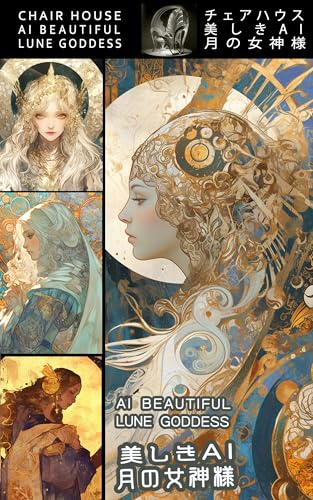 Beautiful AI Lune Goddess Illustrations (Japanese Edition)