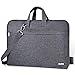 Voova 17 17.3 Pouces Sacoche Pochette pour Ordinateur Portable avec Bandoulière & Poignée,Imperméable Grande Housse PC Compatible avec 18" Macbook,17" Dell/Lenovo/ASUS/Acer/HP Notebook-Gris