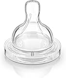 Philips AVENT BPA Free Classic Medium Flow Nipple, 2-Pack