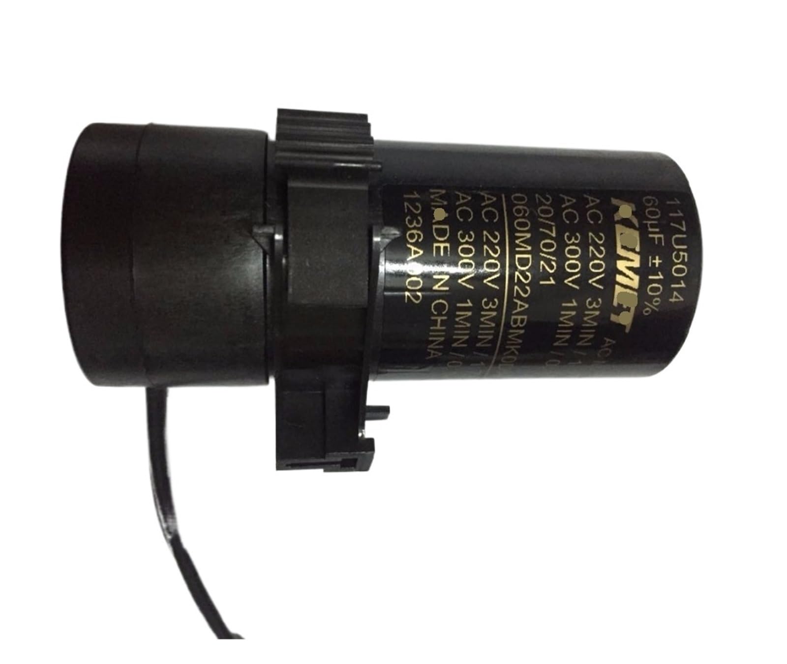 Condensateur 117U5014 60UF AC220V pour le démarrage de moteurs électriques de rechange