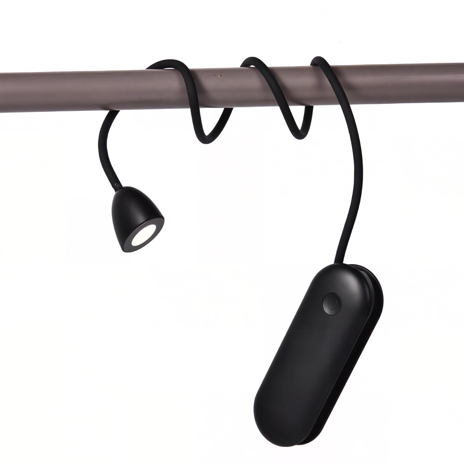 3-in-1 LED-Buchleuchte, Schreibtischlampe & Taschenlampe, faltbare Hals-Hängelampe