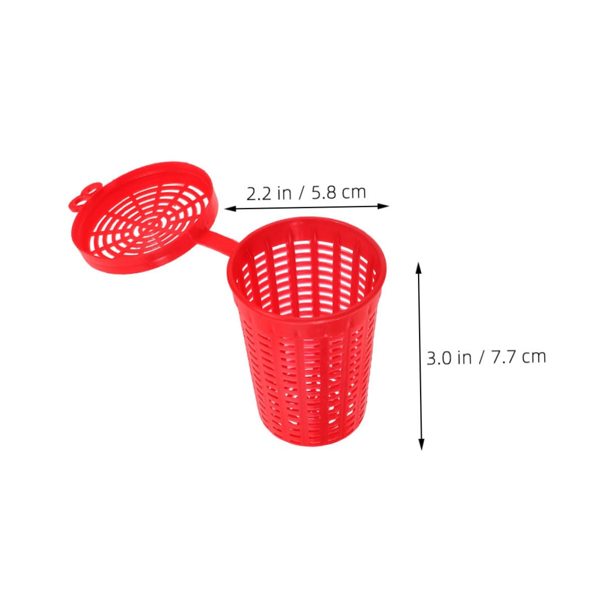 GOOHOCHY 15Pcs Fishing Bait Cage Durable Fishing Lure Feeder for Outdoor Use for Catching Fish Shrimp Versatile Sturdy Design Bait for Enhanced Catch