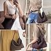 Woven Suede Hobo Bag for Women, Fall Woven Purse Slouchy Shoulder Crossbody Bag, Tote Elegant Handbag Satchel for Work Travel