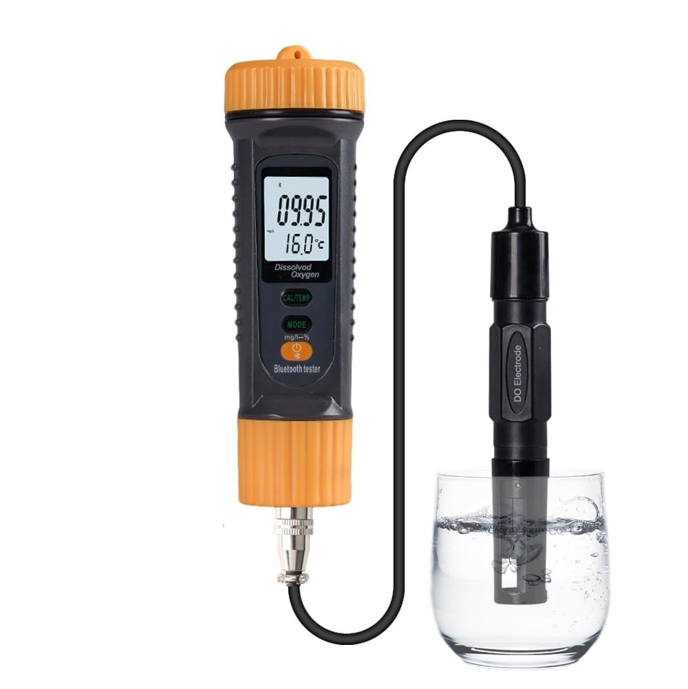 Misuratore di Ossigeno disciolto 2 in 1 DO Temp Bluetooth Portatile