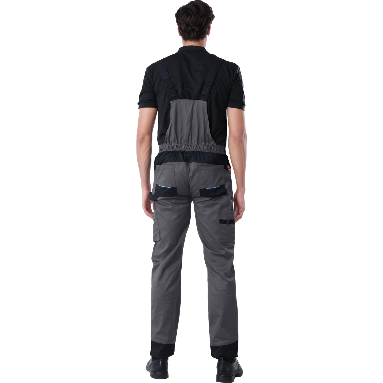 WORK IDEA Pantalon de Travail Stretch pour Hommes avec de Nombreuses Poches et Poches à Outils