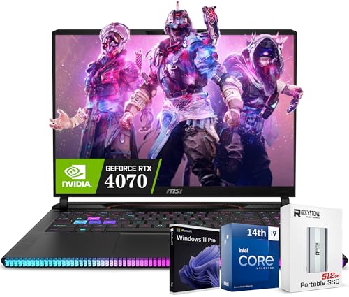 MSI 2025 GE68HX Raider Gaming 16