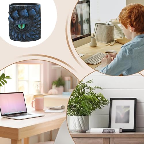 Pot de fleurs oeil de dragon pour sublimer votre étagère de bureau
