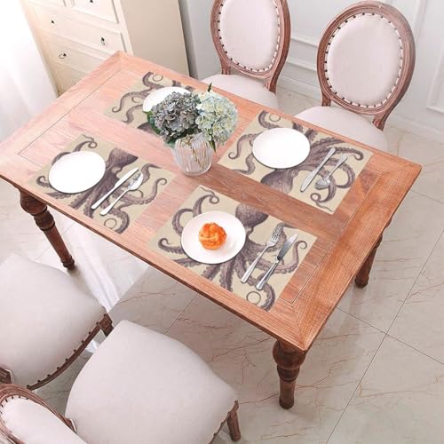 Sets de table tissés en PVC antidérapants : protégez votre table - 8