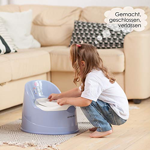 BABYLON Vasino per bambini con coperchio Giant