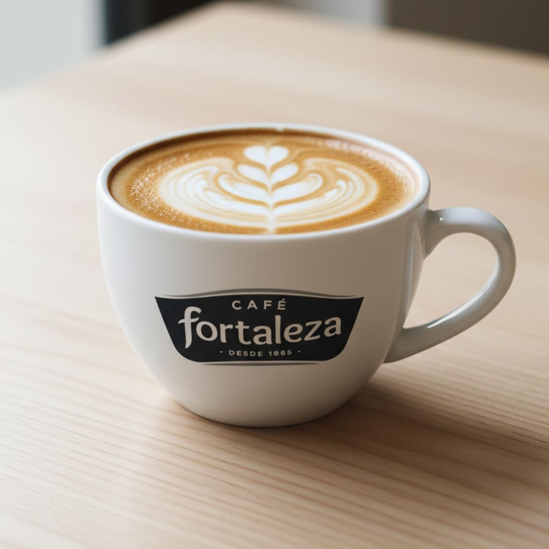 CAFÉ FORTALEZA Café Molido Natural Tueste Guipuzkoano 250g x 12 - Total 3 Kg - Café Intenso Arábica y Robusta con Sabor Pleno - Café Molido Filtro Émbolo Italiana con Gran Carácter y Aroma Profundo