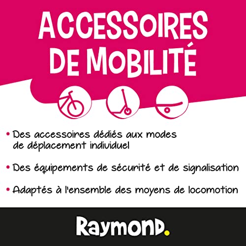 RAYMOND - Bandes adhésives (Auto et Moto) - Lot de 36 Bandes réfléchissantes de sécurité (Vélo / Moto / Scooter / Trottinette), 36 Stickers réfléchissants de sécurité (Vélo / Moto) - Jaune / Gris - Image 7