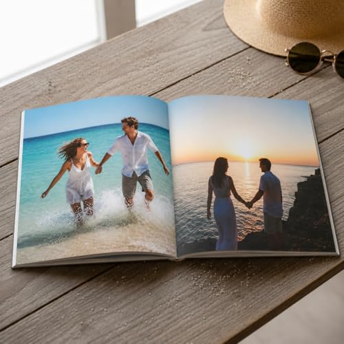 Image of Customized Photo Album (8x10 Inches | Portrait) - 24 Pages - Hard Cover Photobook - Gift for your loved ones