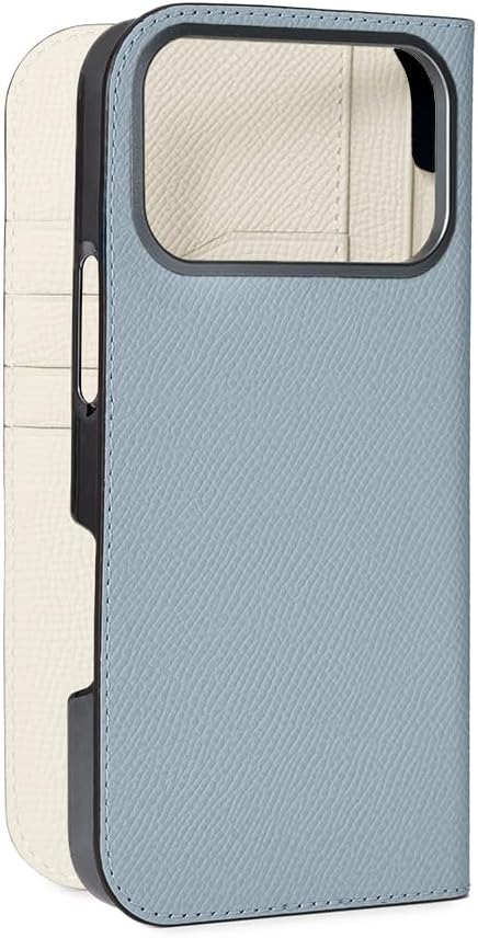 BONAVENTURA (for iPhone 17 Pro Max Diary Case in Nobile Leather [Black], MagSafe Compatible, Made with The Finest European Leather, Genuine Leather, Gift BODN17PM-BK