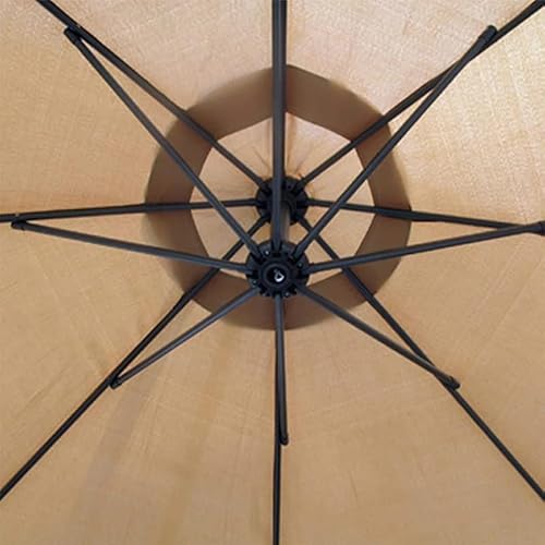 Llly Outdoor Umbrella Replacement Canopy For 8 Ribs Dia Patio Sunshade Parasol Top Canopy Cover For Yard Garden Patio Beach #TOP2