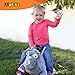 WALIKI Bouncy Horse Hopper | Inflatable Hopping Horse for Kids | Jumping Horse (Rhino)