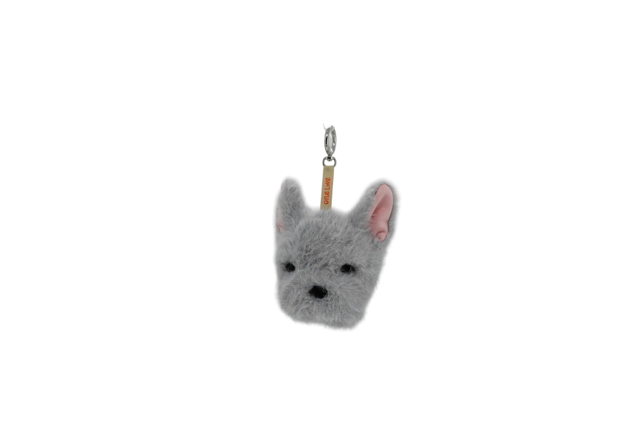 Remy French Bulldog Grey Bag Charm