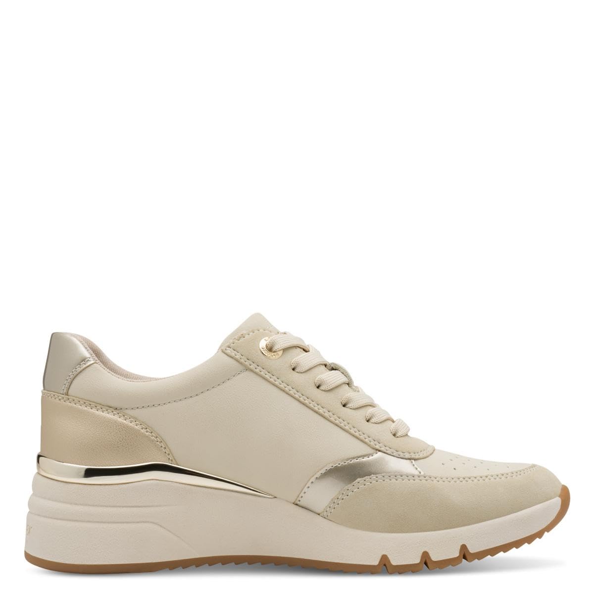 s.Oliver Women's Low 5-23608-42 Trainers, Beige Comb, 40 EU, Beige Comb, 8 UK