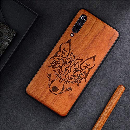 XINHUANG Téléphone Cas for Xiaomi Mi 9T Mi 9 8 Se Mix 3 2s 2 Original Boogic Bois TPU for Xiaomi redmi K20 Pro Note 7 Accessoires for téléphones (Color : C, Size : for redmi Note 7)