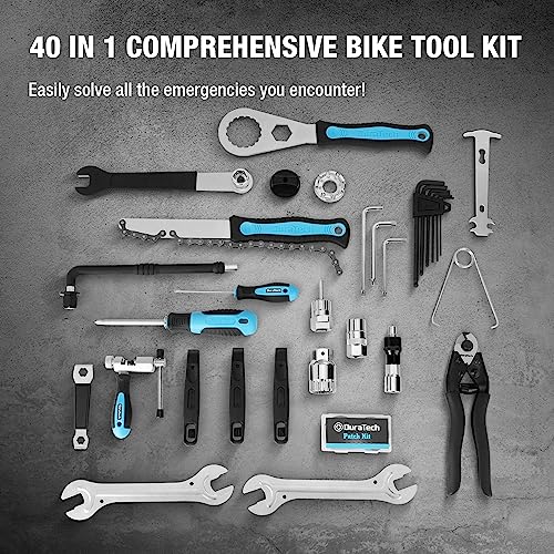 DURATECH 40-Piece Bike Repair Kit