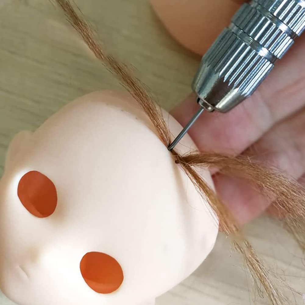Werkzeug zum Neuwurzeln Von Puppenhaaren für Halter zum Neuwurzeln Von Puppenhaaren, Werkzeuge zum Neuwurzeln Von Haaren, Puppenherstellungsset Aus Edelstahl