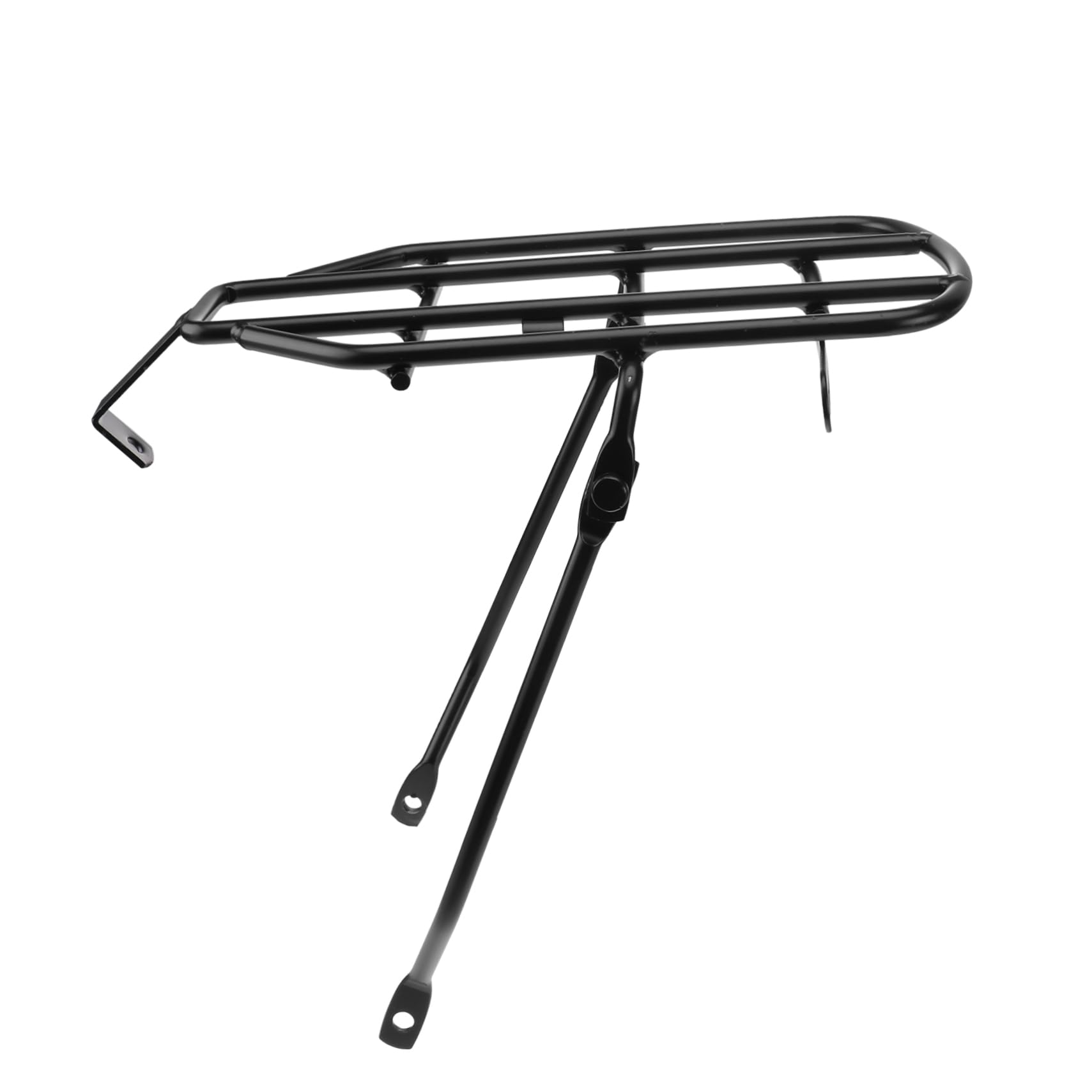 BESPORTBLE Durable Folding Bike Cargo Rack Lightweight Rear Shelf Carrier for Outdoor Use Easy to Install for Suitcases and Baskets Design