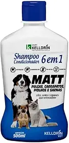 Shampoo e Condicionador Pet C�es e Gatos Kelldrin 2 em 1