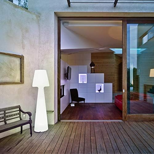 LOLA Outdoor Floor Lamp in an indoor living room setting