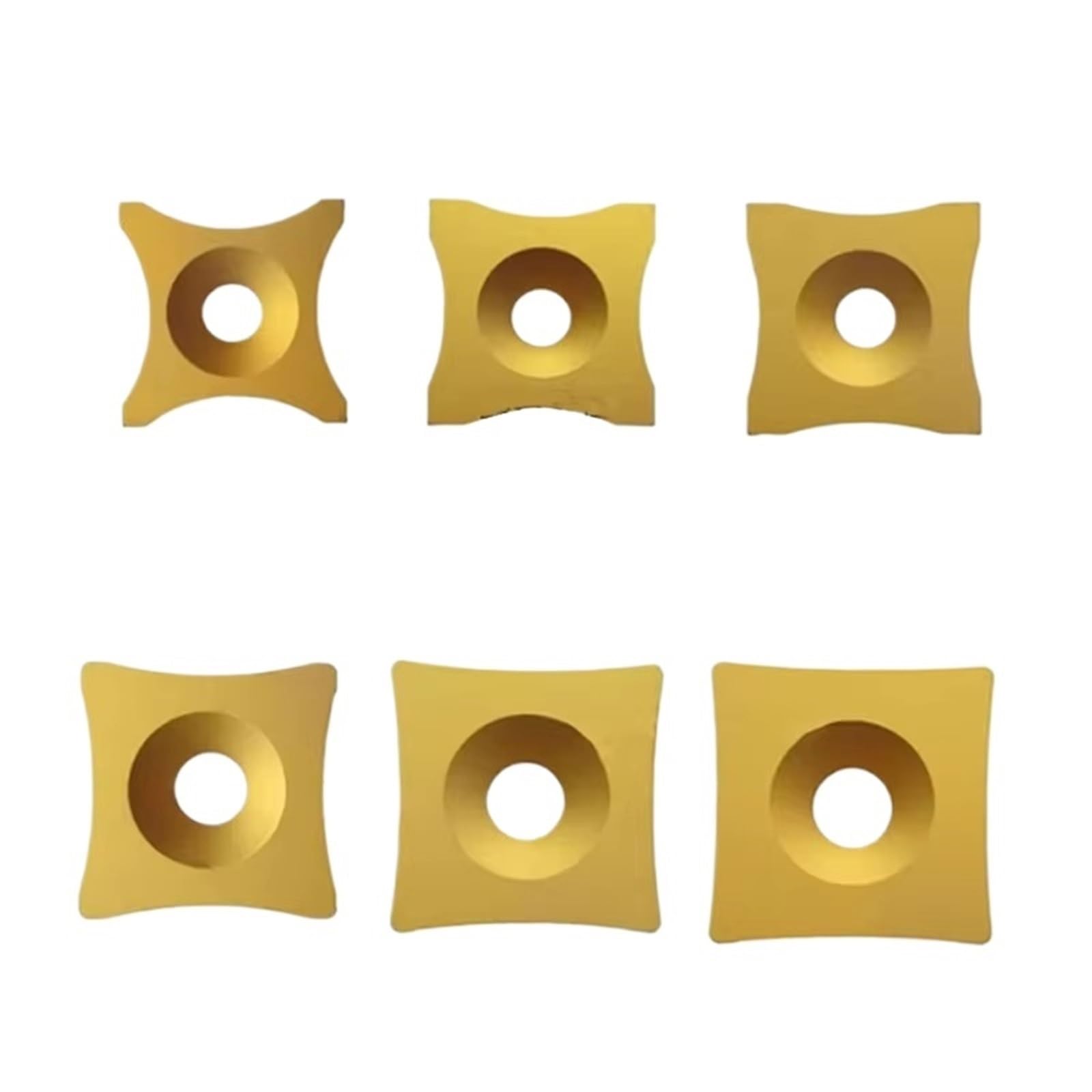 Insertos para desbarbar arco de acero con máxima precisión CNC S-SPUB-63A