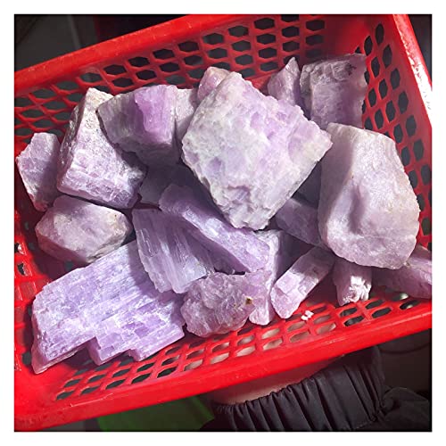 Kunzite pierre brute pourpre pour harmoniser votre espace de méditation - 4