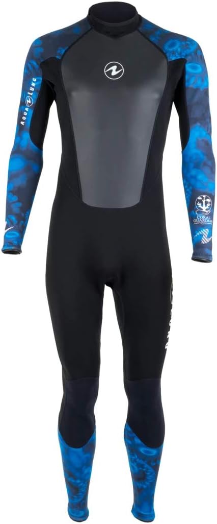 HydroFlex 3mm Men's Jumpsuit, Camouflage Blue