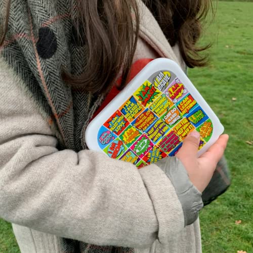 Kids Lunch Box Set, Snack Box, Bpa Free Plastic Storage Boxes, Kids Snack Pots, Kids Lunch Box, Great For Picnics, Meal Prep, Mindfulness, Positive Affirmations (Set Of 4) #TOP6