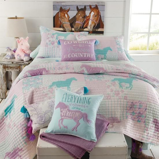 Amazon.com: Rod's Cowgirl Princess Pony Patchwork (Bed in Bag) - 6