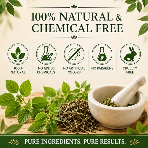 Image of Amla Reetha Shikakai Bhringraj Hibiscus Powder 500g | 100% Natural Ayurvedic Hair Care Combo Pack for Hair Growth, Anti Hair Fall, Dandruff Control & Healthy Shiny Hair