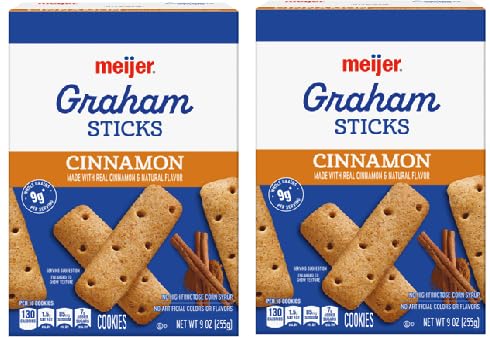 Cinnamon Grahams Sticks (2 Boxes, 9 oz. each)
