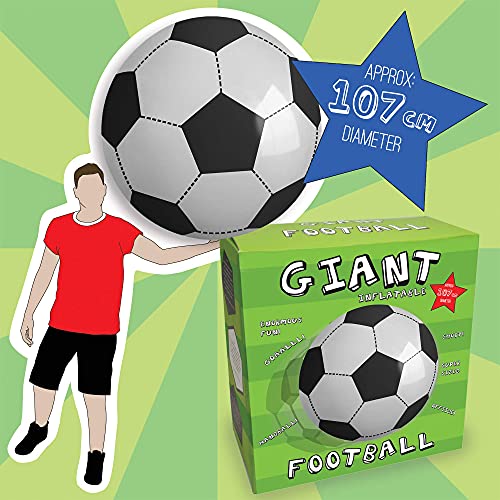 Oliphant Riesiger aufblasbarer XXL Fußball - 107 cm