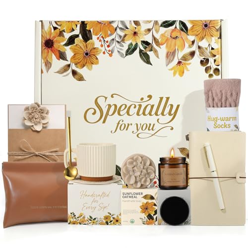 TsunNee Regalos para mujeres, cesta de cumpleaños, regalos para mujeres, cesta de regalo para sentirse mejor, paquete de cuidado personal, juego de regalo para su madre, esposa, hermana, mejores