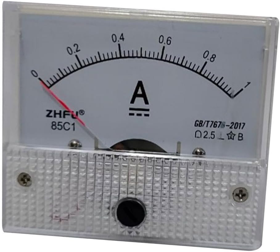 DC Ammeter Analog Panel Meter Amp Meter Current Gauge 85C1 0-1A |Home & Garden | Tools | Measuring & Layout Tools | Meters Sensors & Probes