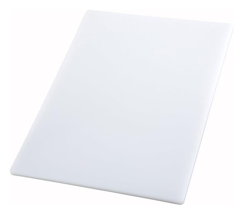 Winco 15-inch x 20-inch x 1/2-inch White Cutting Board (CBWT-1520)